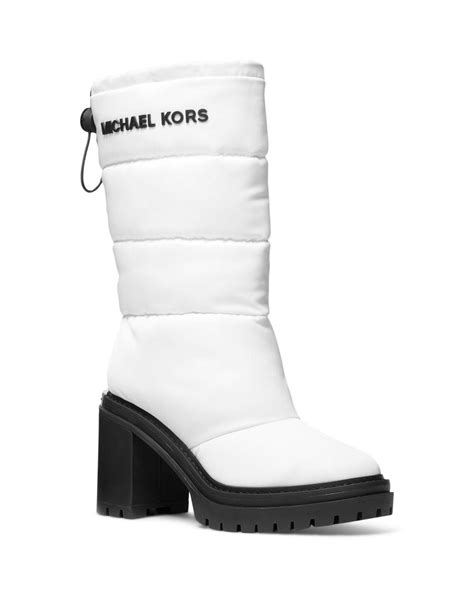 michael kors holt quilted boot|MICHAEL Michael Kors Women's Holt Quilted High Heel Boots.